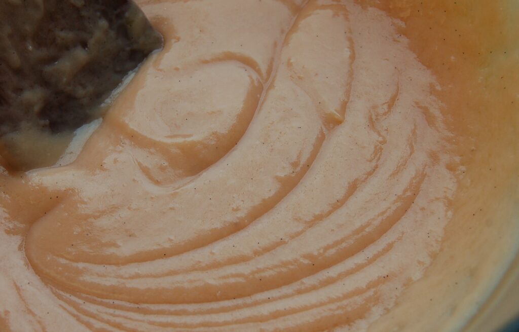 Cook until thicker than custard