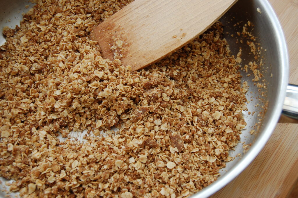 Crispy topping