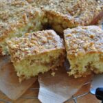 Rhubarb streusel cake web
