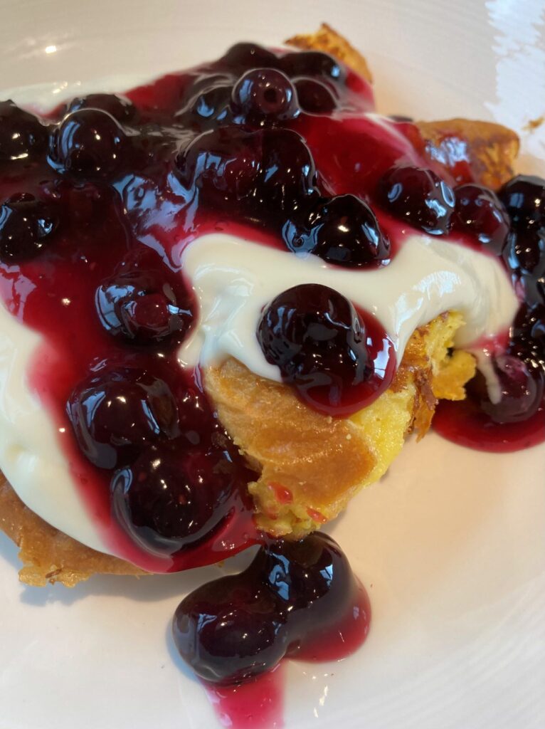 blueberry cheesecake french toast - web